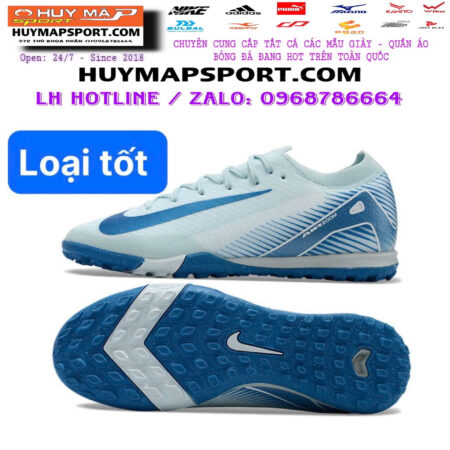 Giày Bóng Đá Nike Mercurial Vapor 16 Pro Xanh Dương Cổ Lửng TF