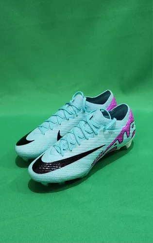 Giày Bóng Đá Cỏ Tự Nhiên – Nike Mercurial Vapor 15 Elite Xanh FG