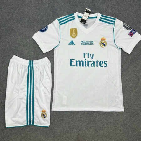 REAL MADRID 2018 / THÊU ĐẦY ĐỦ CÁC PATCH LOGO / HÀNG FEX THAILAND