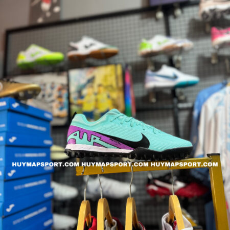 Nike Mercurial Vapor 15 Pro C1 Xanh Ngọc TF ( Loại Vân Xịn )