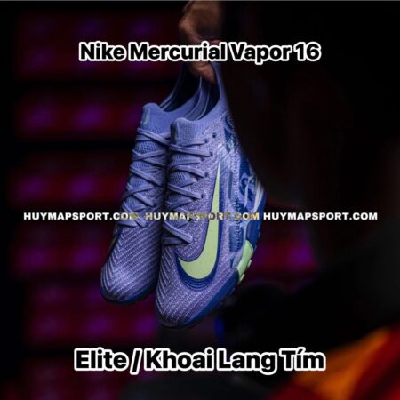 Nike Mercurial Vapor 16 Elite Khoai Lang Tím ( Bản Đệm Xịn )