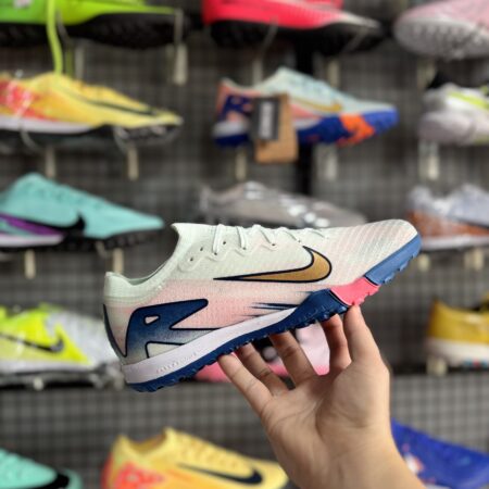 Nike Mercurial Vapor 16 Elite MDS009 Xám Xanh Cổ Lửng / Bản Đế Đệm TF